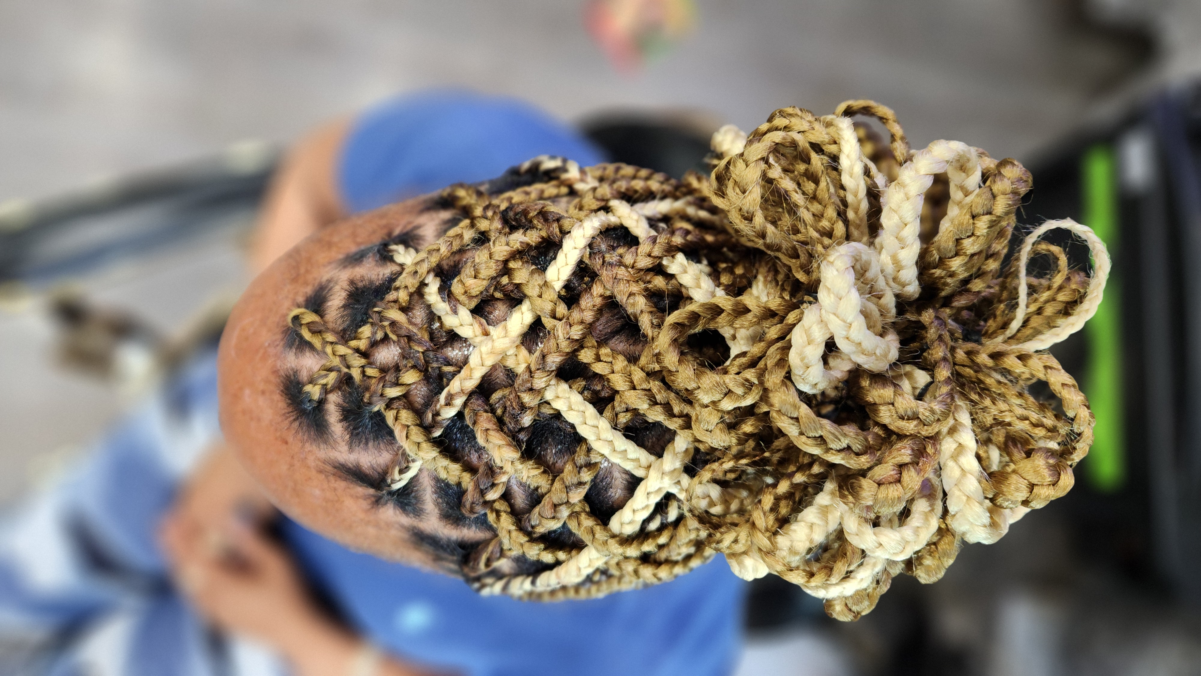 Knotless-braids photo