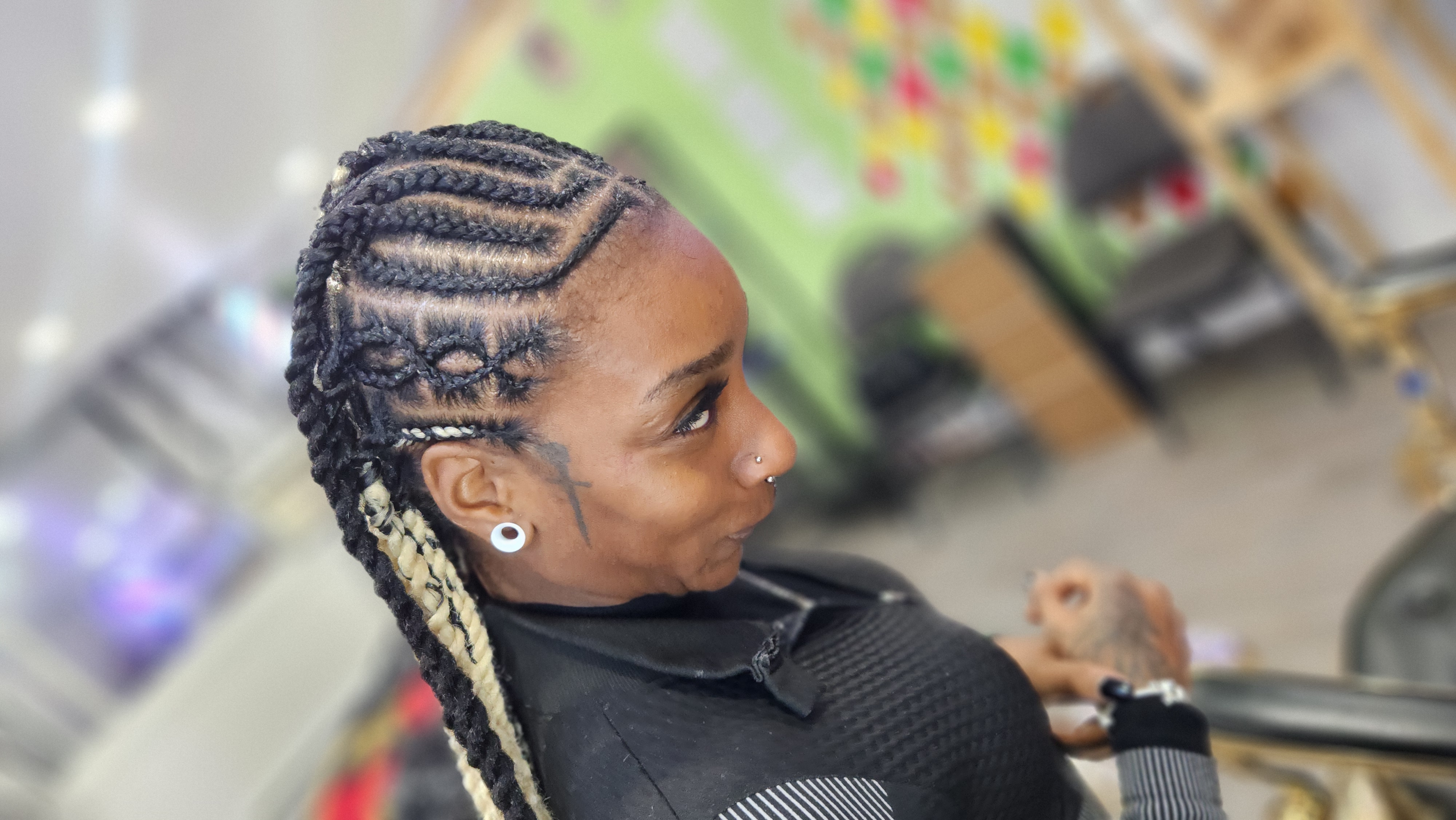 Knotless-braids photo