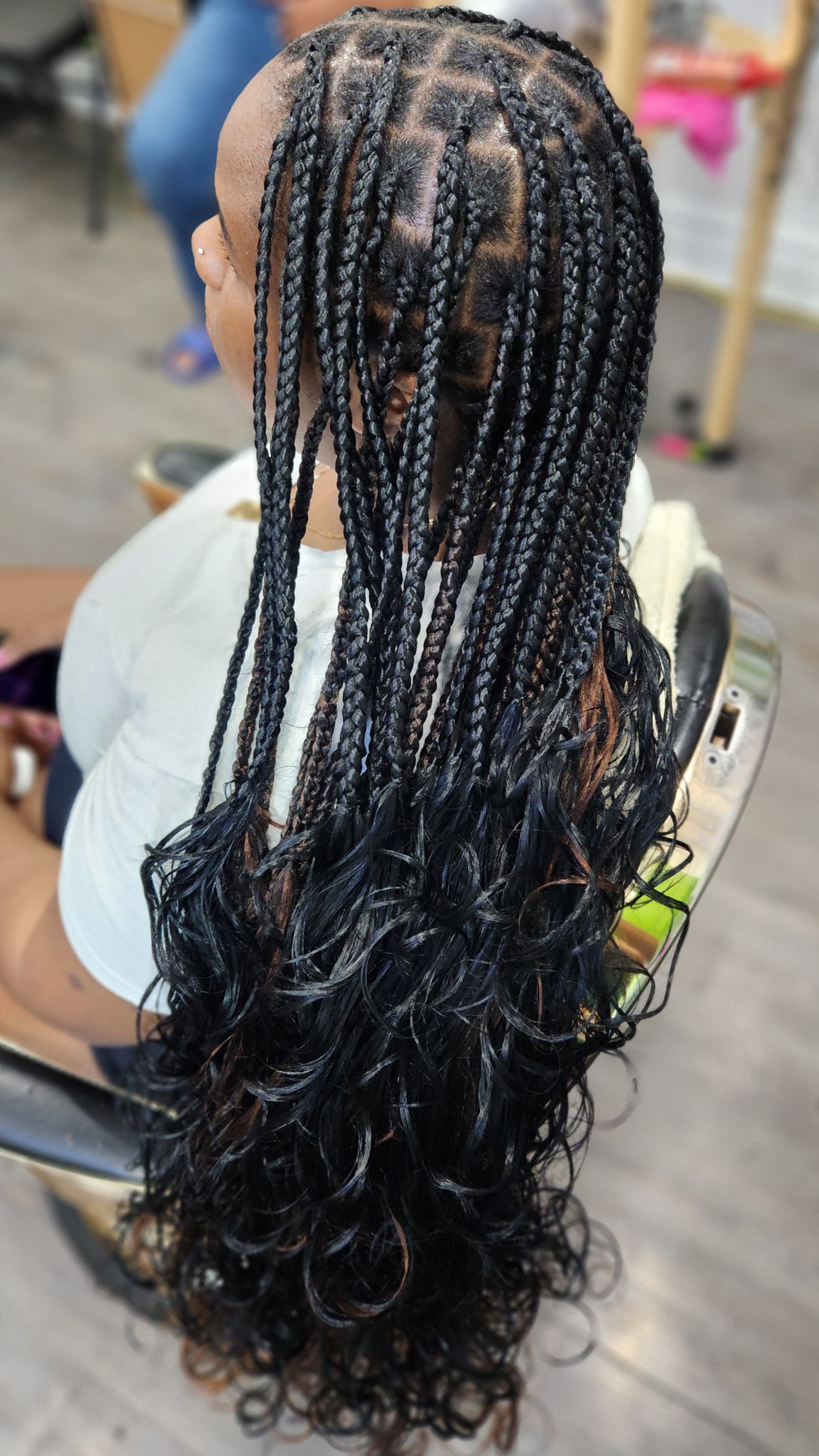 Knotless-braids photo